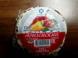 Сыр Адыгейский Дачный 270 гр. мжд 45%