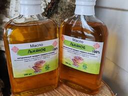 Сыродавленое масло льна