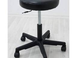 Табурет "Таблетка" пятилучие (черный)