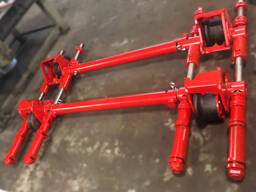 Тележка - эвакуатор ТТ-27 для вывода поврежденной колесной пары