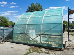 Теплица высотой 4,5м , навес, ангар