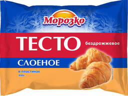 Тесто слоеное бездрожжевое "Морозко" 400 г.