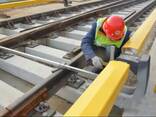 Third rail gauge Contact rail ruler for railway inspection - фото 1
