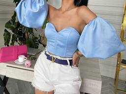 Топ из шелка