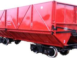 Торфовозный вагон ТСБ-6А без железнодорожных тележек и ударно-тягового механизма, только г