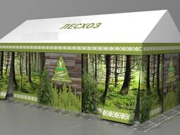 Торговые палатки, павильоны, шатры, навесы.