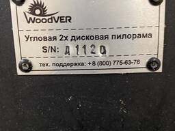 Угловая 2х дисковая пилорама