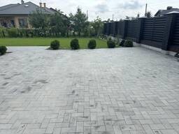 Укладка тротуарной плитки