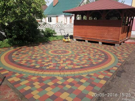 Укладка плитки пвх