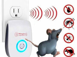 Ультразвуковой отпугиватель грызунов и насекомых Masquito Repellent (Усиленная версия)