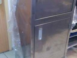 Урна для фудкорта из нержавеющей стали (В НАЛИЧИЕ)