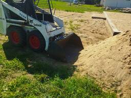 Услуга мини погрузчика