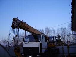 Услуги по аренде автокрана 25 тонн и 20 тонн в Молодечно, Вилейка, Воложин, Сморгонь