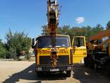 Услуги автокрана 25 тонн Мозырь Калинковичи Ельск Наровля Петриков - фото 1