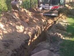 Услуги мини-экскаватора