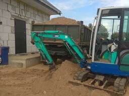 Услуги мини-экскаватора