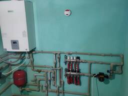 Услуги сантехника. Поиск проблем тепловизором. Видеодиагностика.