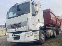 Установка гидравлики на тягачи RENAULT / Рено (гидрофикация тягачей)