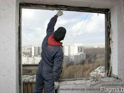 Установка окон и дверей ПВХ