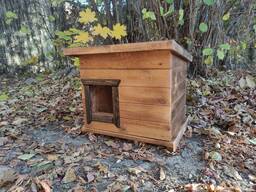 Утеплённый Домик/Будка Для Кота "Уличный"