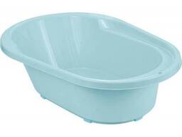 Ванночка детская со сливом Lalababy Follow Me, голубое облачко, Little Angel (размер:. ..