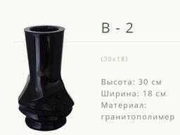 Ваза на кладбище B-2. Лида ул. Советская 21а