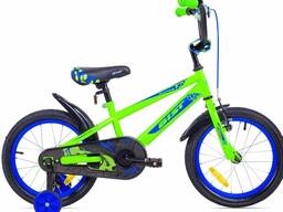 Велосипед детский с колёсиками Aist 18×2.120 зелёный.