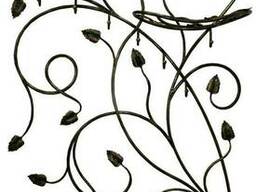 Вешалка кованая с полочками ВШ10