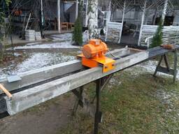 Виброрейка двойная телескопическая электрическая.