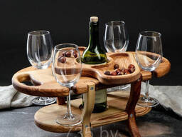 Винный столик, винница, столик для вина на 4 персоны