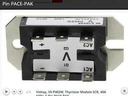 Vishay, P402W, SCR, 40A 600V, 6-Pin PACE модуль Минск