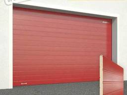 Ворота гаражные секционные Doorhan (3000 красный)