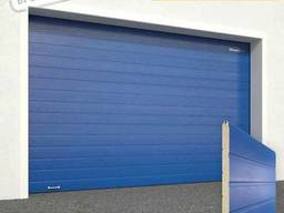 Ворота гаражные секционные Doorhan (5005 синий)