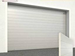 Ворота гаражные секционные Doorhan (9006 серебро)
