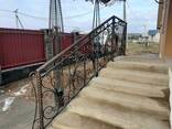 Ворота калитки навесы перило беседки козырьки кованные - фото 1