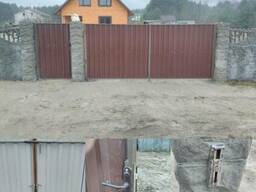 Ворота калитки заборы