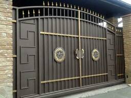 Ворота откатные секционные и распашные