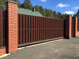 Ворота откатные (въездные)