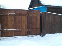 Ворота заборы деревянные