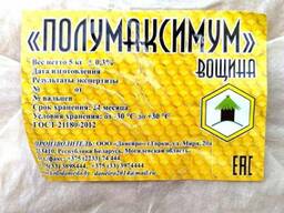 Вощина в пластинах