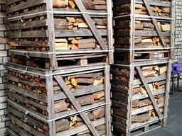 Дрова технической сушки в ящиках 1м3 (Складской) L=25 см