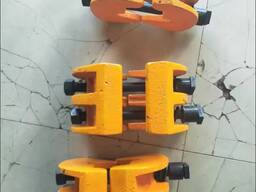 Weldable Railway Tool Temporary Railroad Rail Clamps for Cranes Railway Track Maintenance