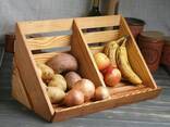 Ящики деревянные, лотки для овощей и фруктов - фото 2