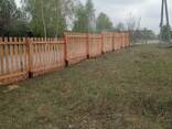 Забор деревянный - фото 2