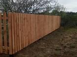 Забор деревянный - фото 3