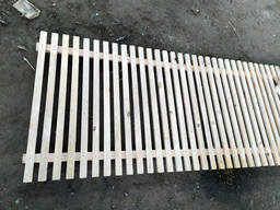 Забор деревянный - секции L 3000, H 1000