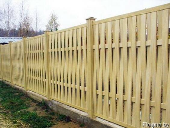 Забор деревянный Z-11