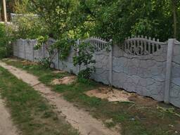 Заборы железобетонные в ассортименте