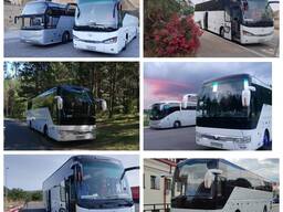 Заказ автобуса от 50 до 60 мест для перевозки пассажиров