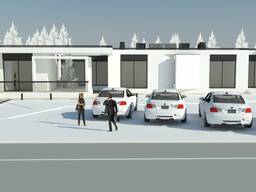 Заказать эскиз общественного здания, проект гостиницы